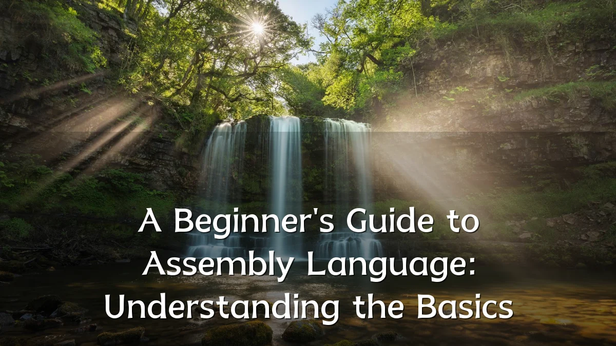 A Beginner's Guide to Assembly Language: Understanding the Basics