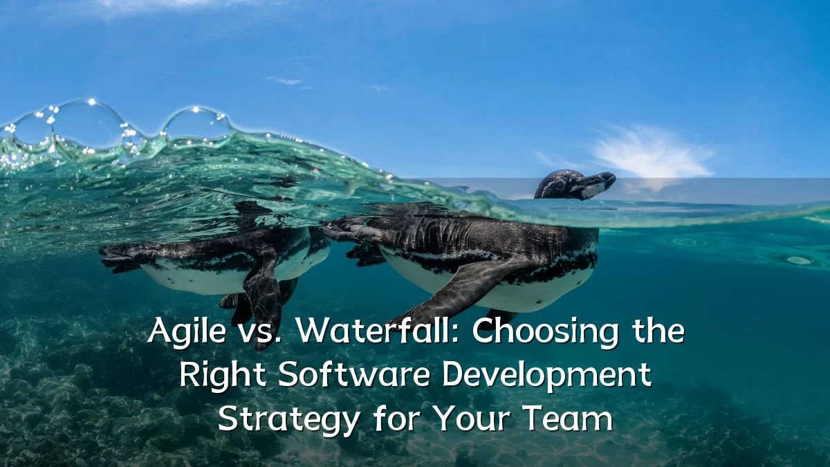 Agile vs. Waterfall: Choosing the Right Software Development Strategy for Your Team