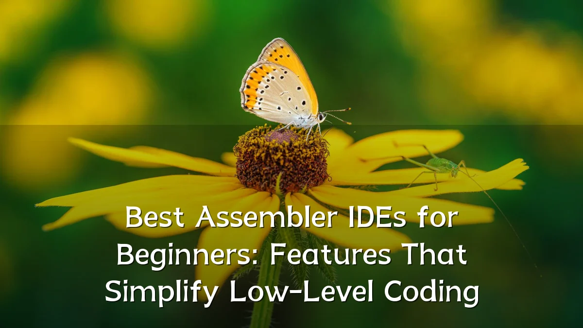 Best Assembler IDEs for Beginners: Features That Simplify Low-Level Coding