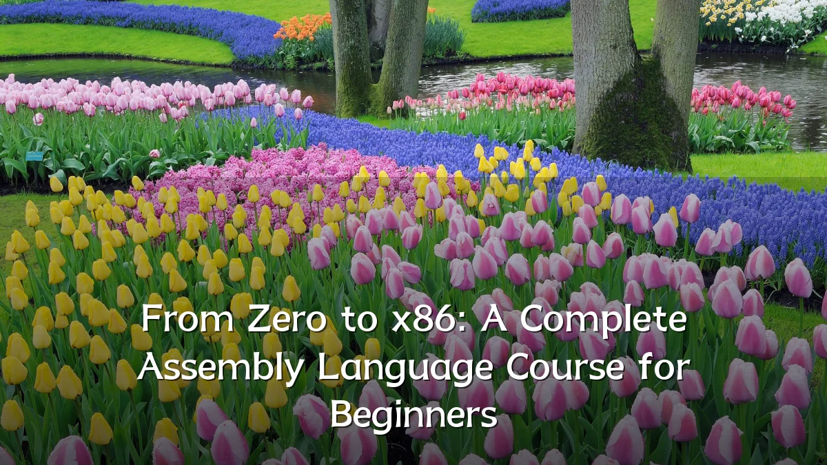 From Zero to x86: A Complete Assembly Language Course for Beginners