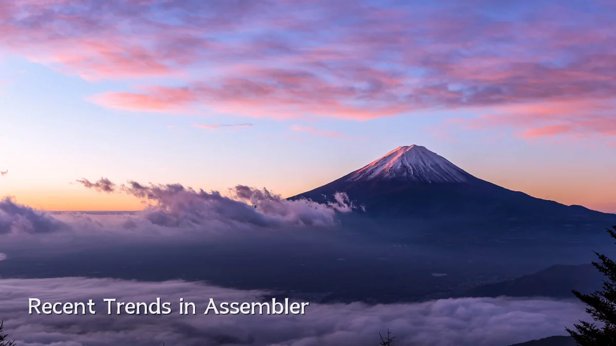 Recent Trends in Assembler
