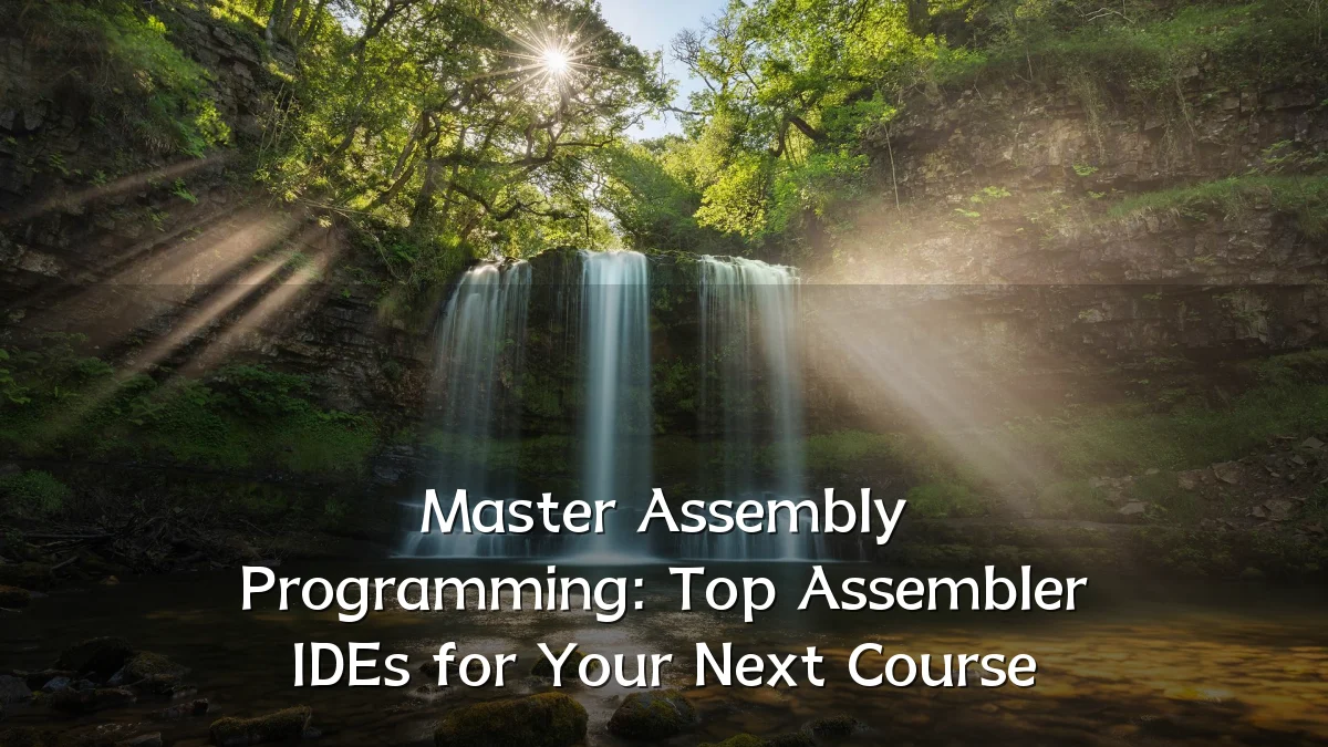 Master Assembly Programming: Top Assembler IDEs for Your Next Course