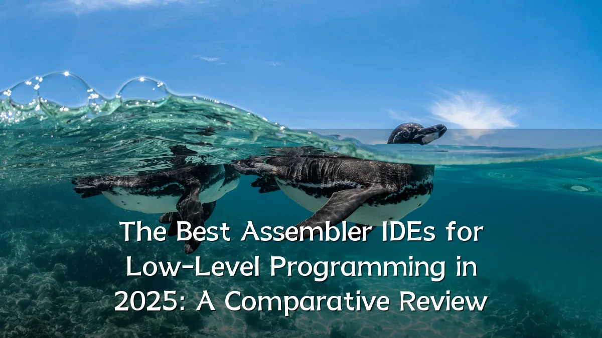 The Best Assembler IDEs for Low-Level Programming in 2025: A Comparative Review