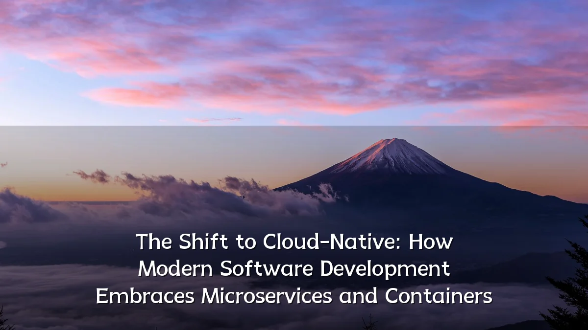The Shift to Cloud-Native: How Modern Software Development Embraces Microservices and Containers