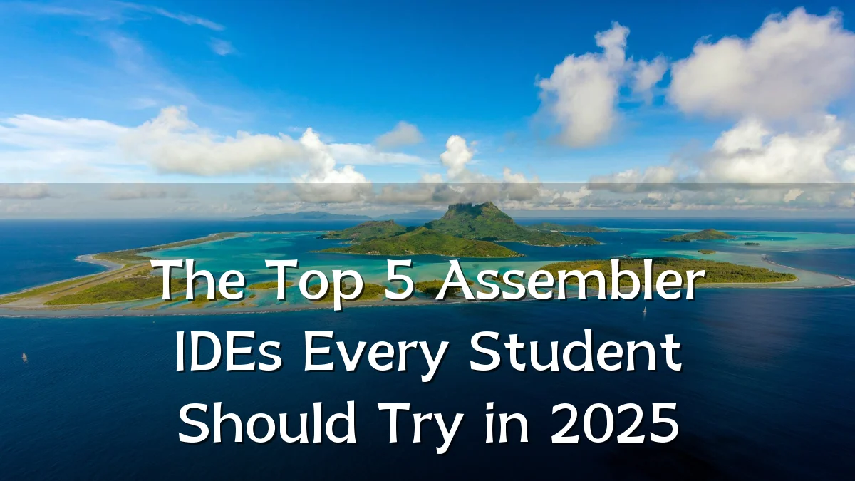 The Top 5 Assembler IDEs Every Student Should Try in 2025