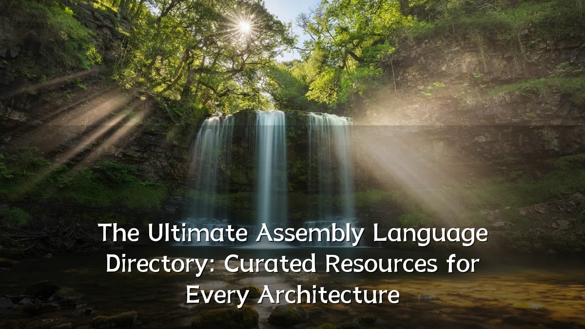 The Ultimate Assembly Language Directory: Curated Resources for Every Architecture