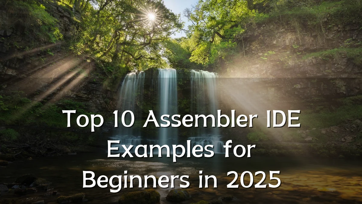 Top 10 Assembler IDE Examples for Beginners in 2025