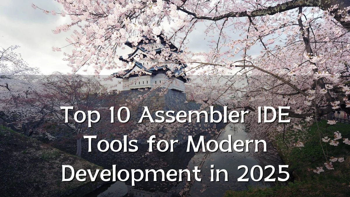 Top 10 Assembler IDE Tools for Modern Development in 2025