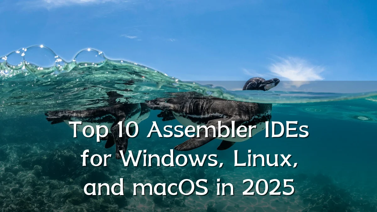 Top 10 Assembler IDEs for Windows, Linux, and macOS in 2025