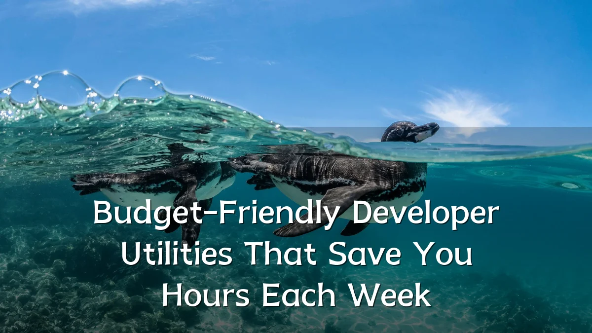 Budget-Friendly Developer Utilities That Save You Hours Each Week