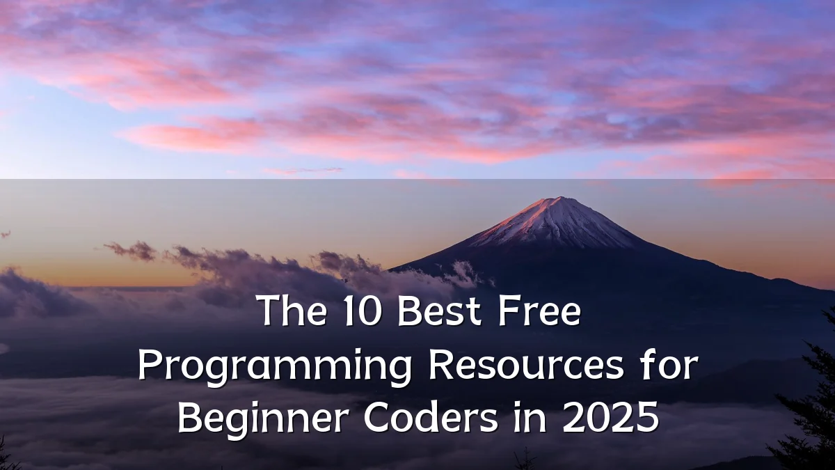 The 10 Best Free Programming Resources for Beginner Coders in 2025