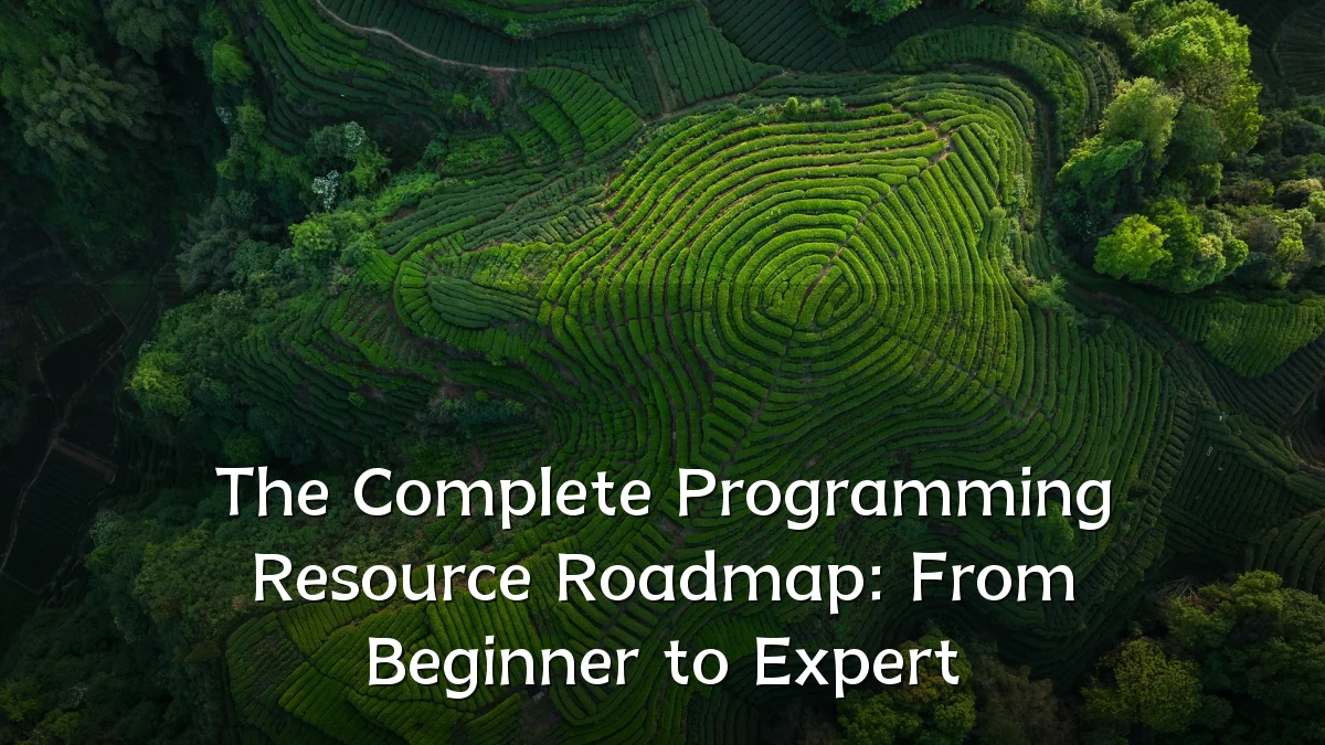 The Complete Programming Resource Roadmap: From Beginner to Expert