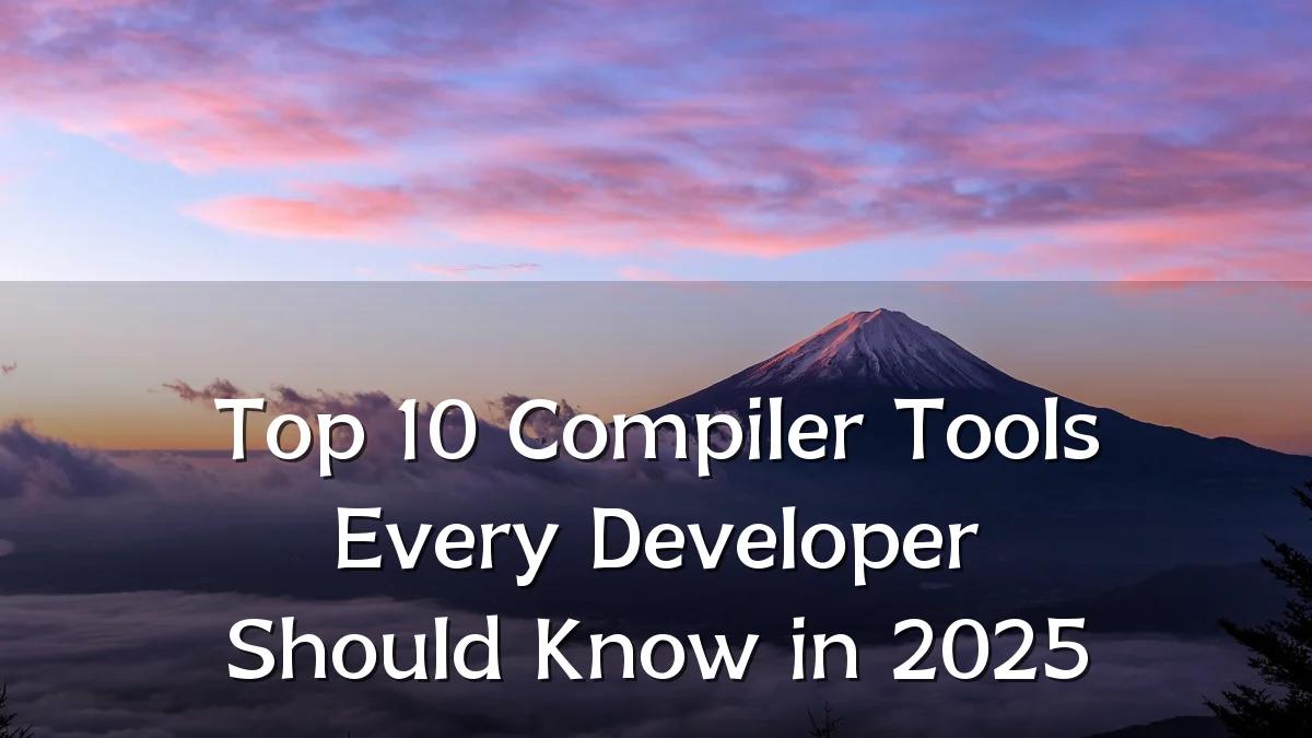 Top 10 Compiler Tools Every Developer Should Know in 2025